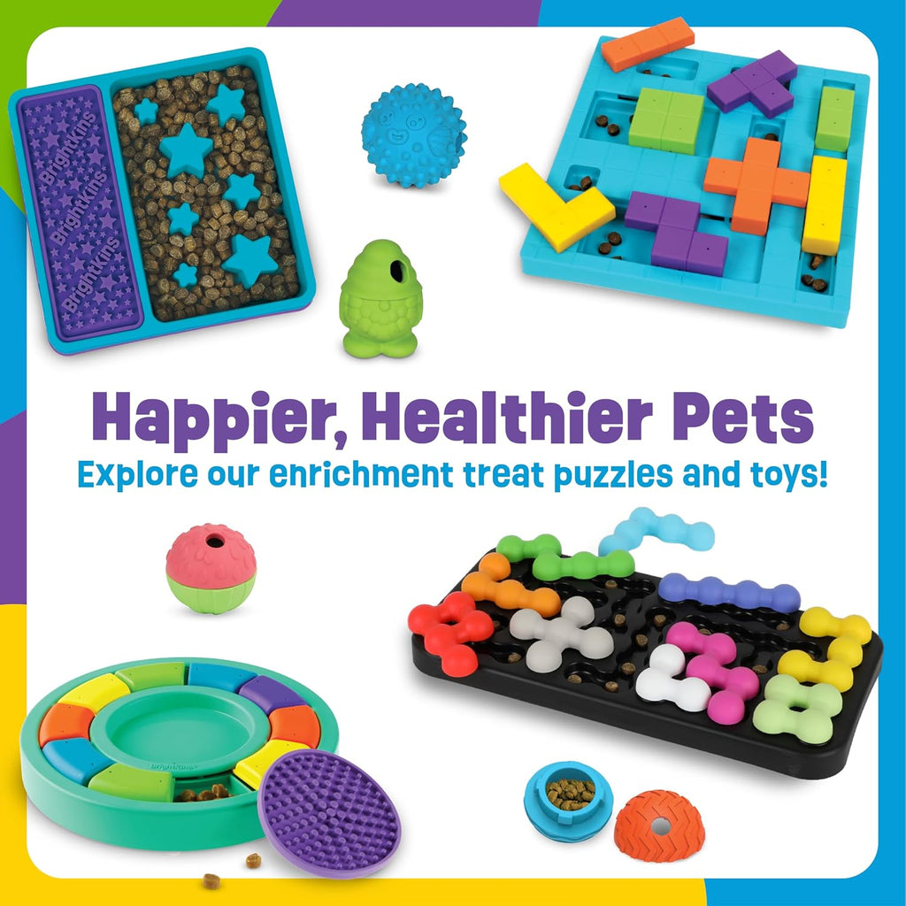 Circle 2-In-1 Slow Feeder Bowl and Lick Mat
