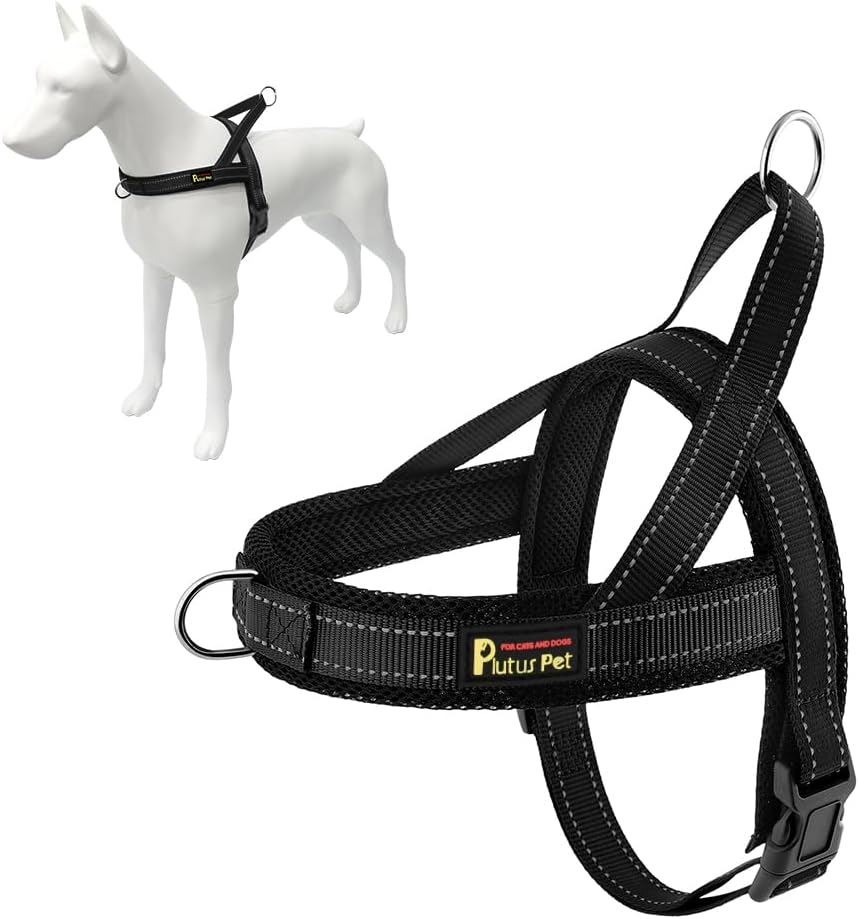 No Pull Dog Harness with Front Clip, Breathable Mesh Padded