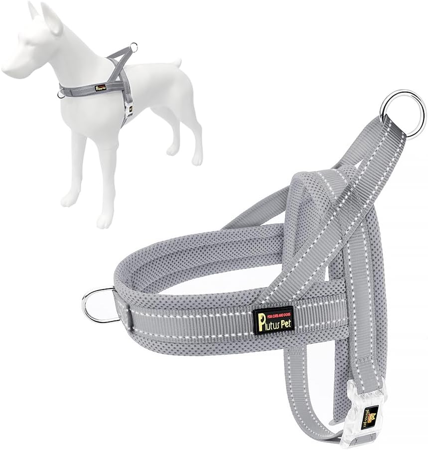 No Pull Dog Harness with Front Clip, Breathable Mesh Padded