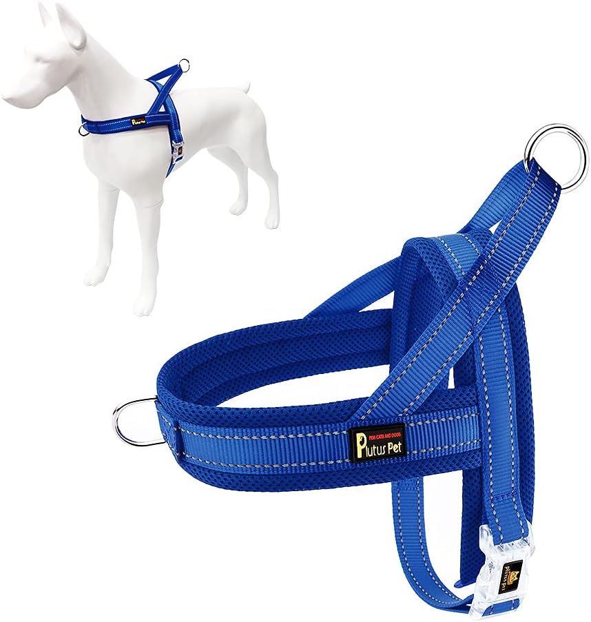 No Pull Dog Harness with Front Clip, Breathable Mesh Padded