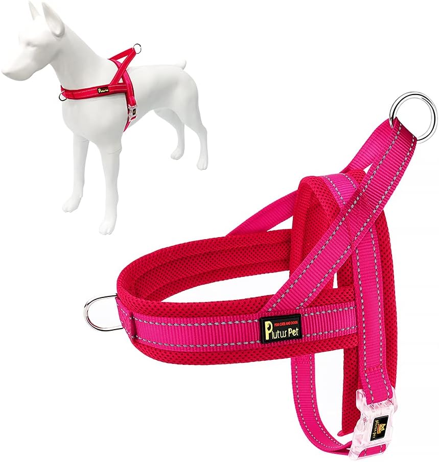No Pull Dog Harness with Front Clip, Breathable Mesh Padded