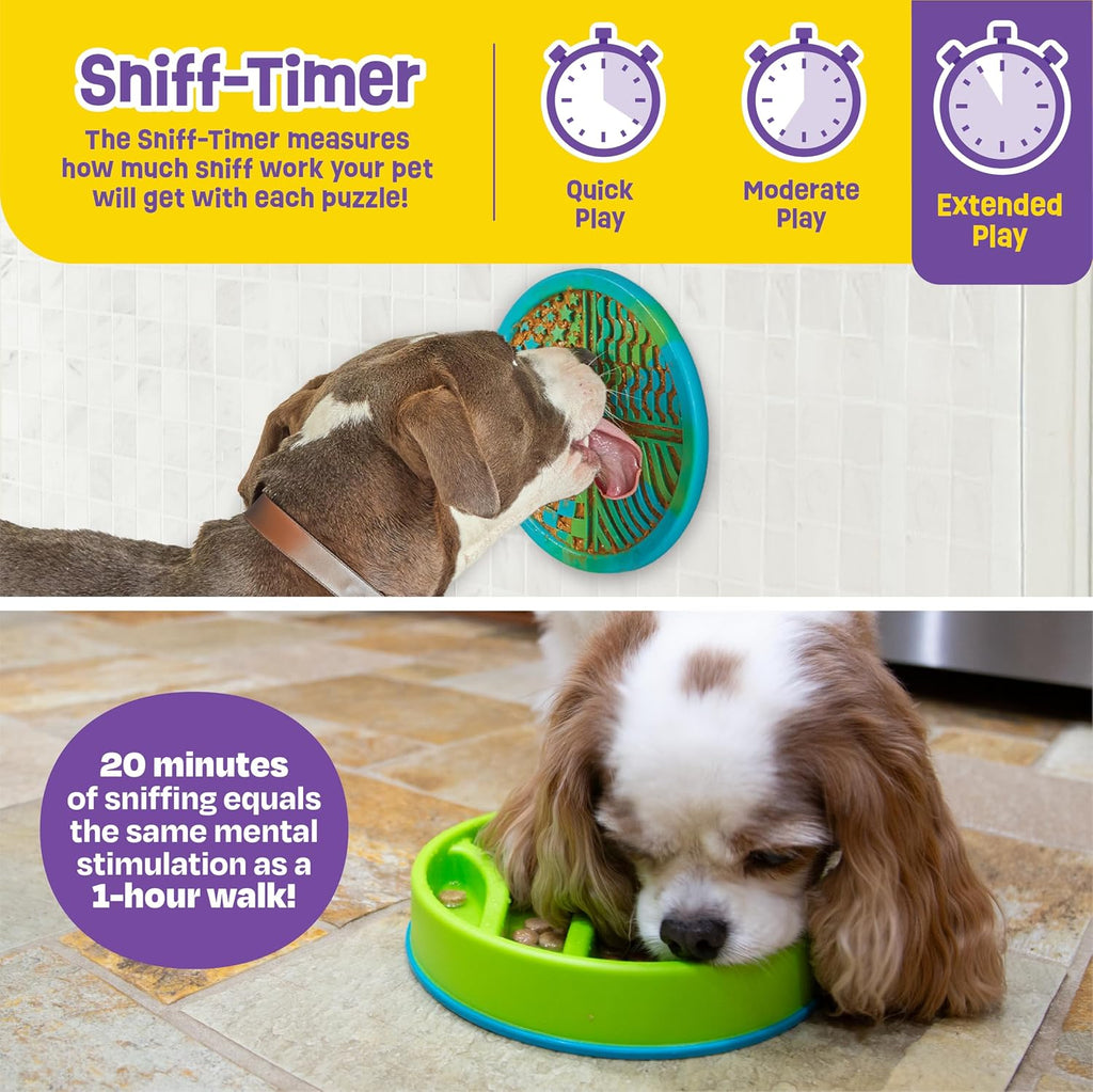 Circle 2-In-1 Slow Feeder Bowl and Lick Mat