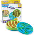 Circle 2-In-1 Slow Feeder Bowl and Lick Mat